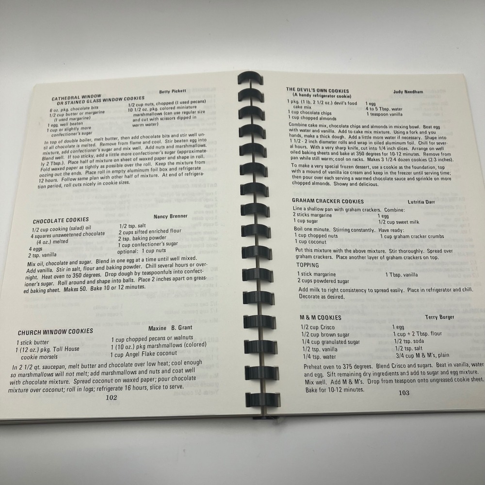 Archdale‎ Trinity Commemorative Cookbook Bush Hill 1986 Recipes Vintage Southern - Picture 9 of 9